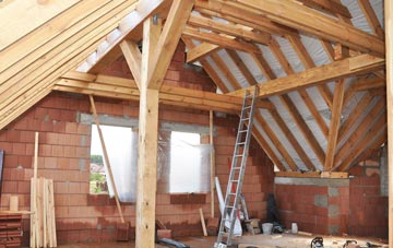 Anderby Creek attic trusses